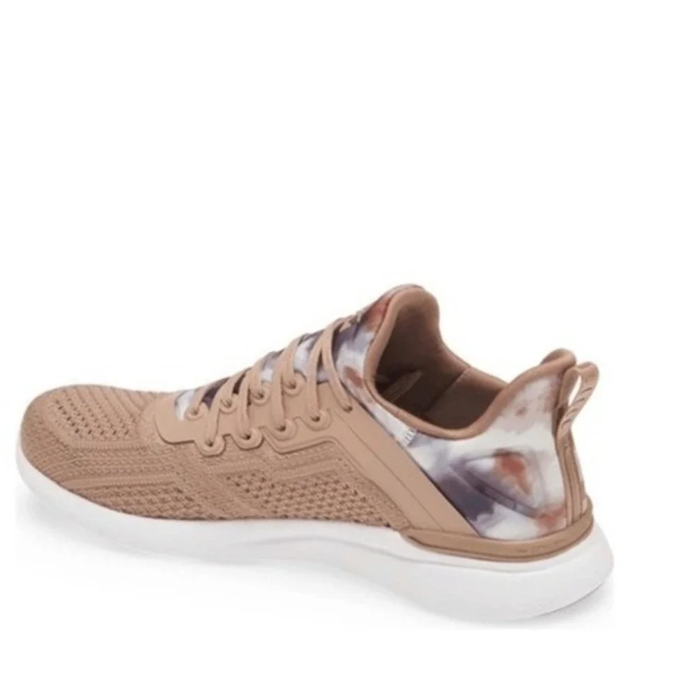 APL TechLoom Tracer Knit Training Tennis Shoe, Tie Dye/Tan, Size 11 NWT